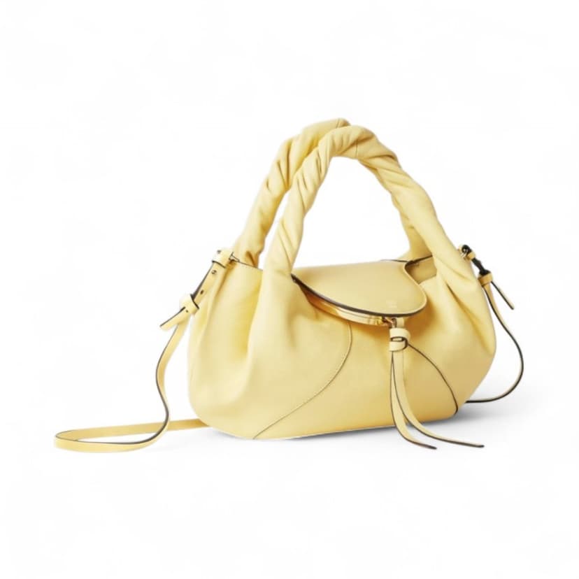 [True-to-ORIGINAL] Fendi Spy Small Bag Yellow For Women 12.6in/32cm 8BR838AYCTF1NPV