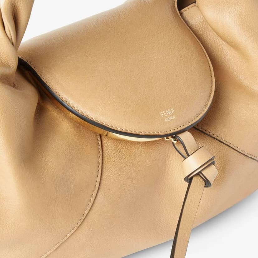 [True-to-ORIGINAL] Fendi Spy Small Bag Beige For Women 12.6in/32cm 8BR838AYCTF1I73