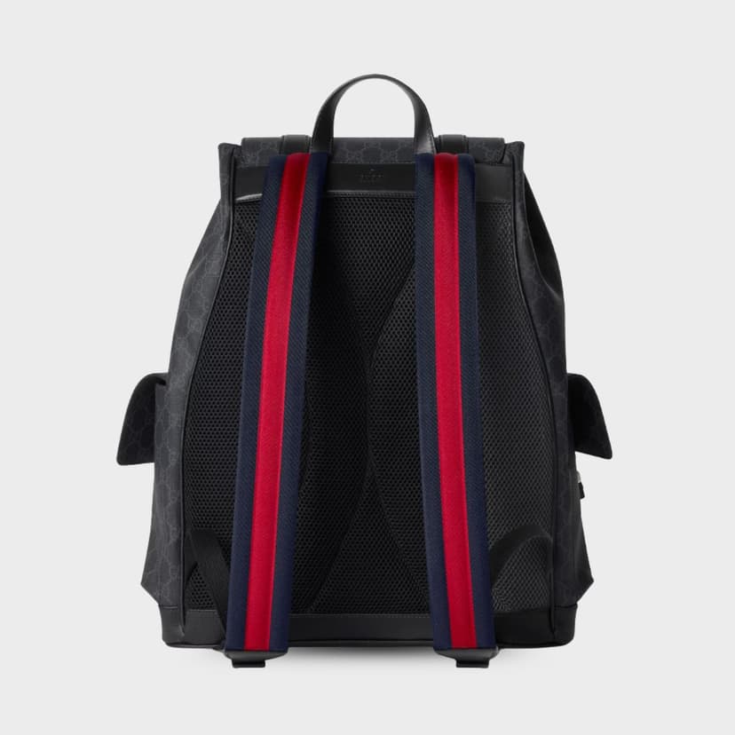 Gucci Large Backpack Black For Men 45cm/18.1in - 792080 FADJQ 1185