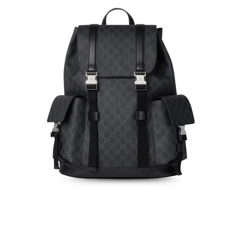 Gucci Large Backpack Black For Men 45cm/18.1in - 792080 FADJQ 1185