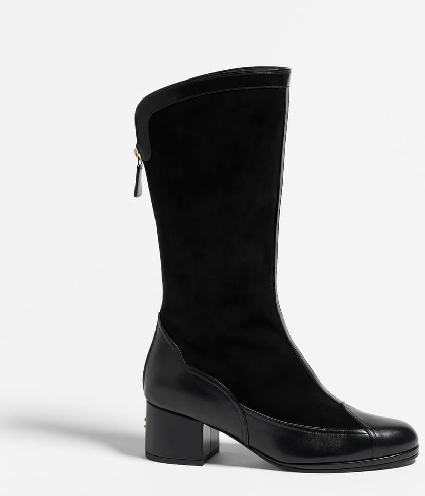 Chanel High Boots Black For Women G46591-B21102-94305