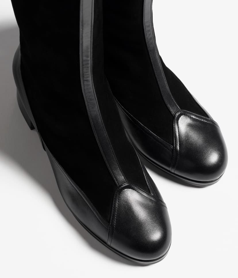 Chanel High Boots Black For Women G46591-B21102-94305