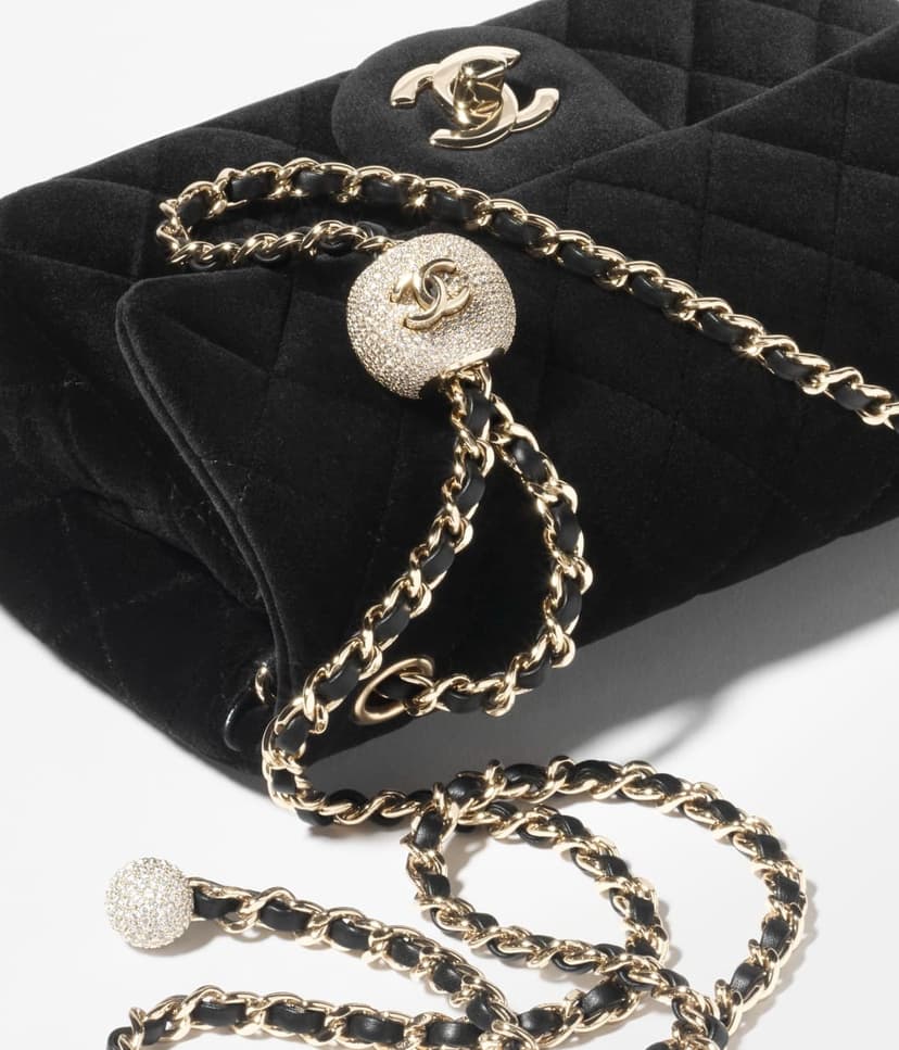 [True-to-ORIGINAL] Chanel Mini Flap Bag Black For Women 7.9in/20cm AS1787-B20826-94305