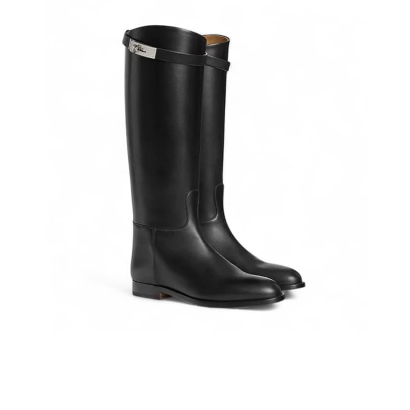 Hermes Jumping Boot Black For Women H042138Z 01400