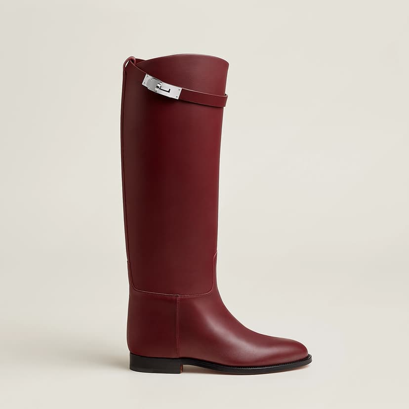 Hermes Jumping Boot Rouge H For Women H252192Z L1355