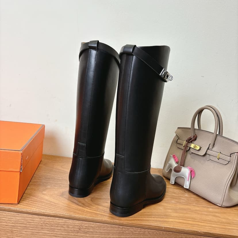 Hermes Jumping Boot Black For Women H042138Z 01400