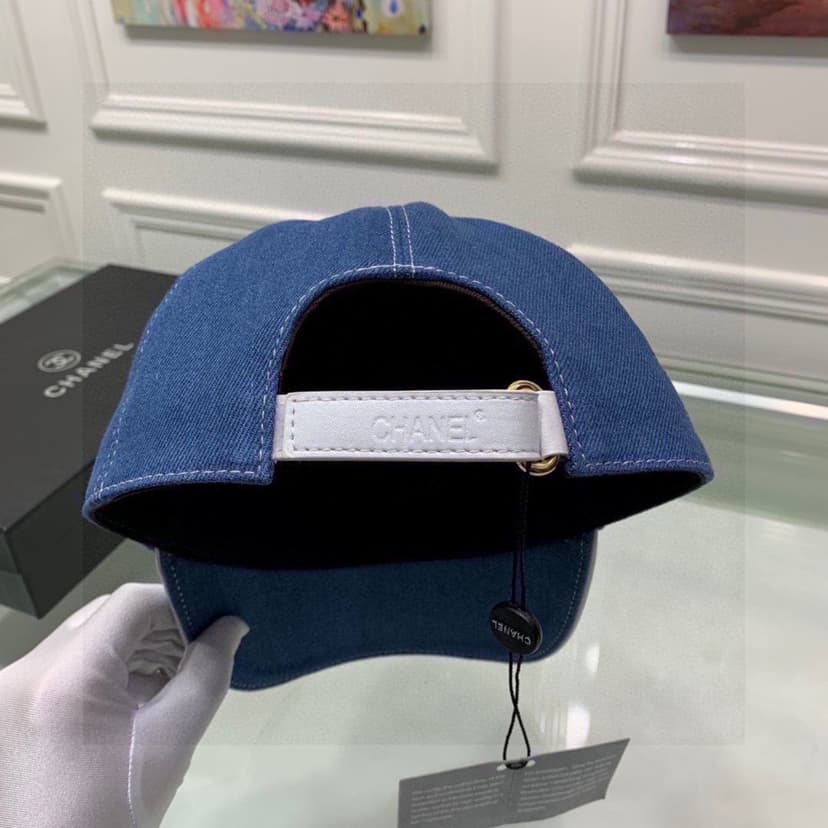 Chanel Cap Blue
