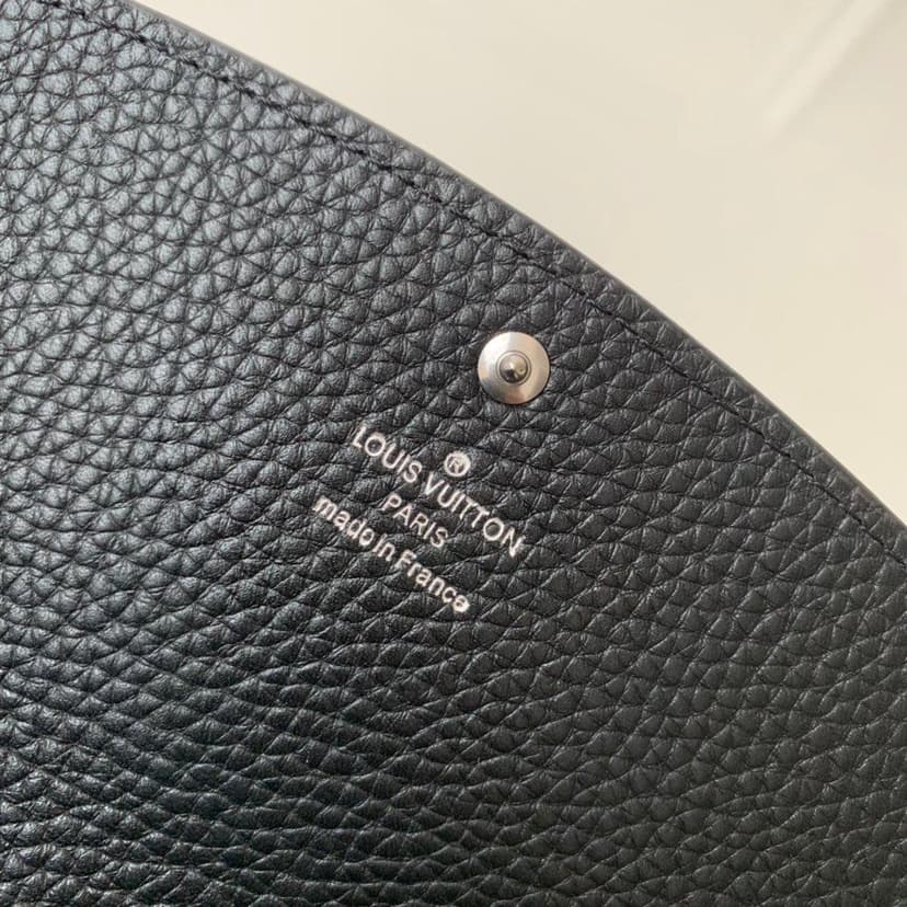 Louis Vuitton Iris Wallet Monogram Canvas Black For Women, Women's Wallet 7.48in/19cm LV M60143