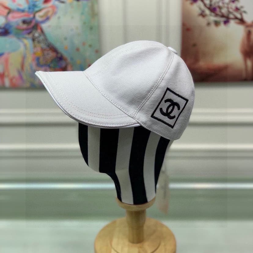 Chanel Cap White