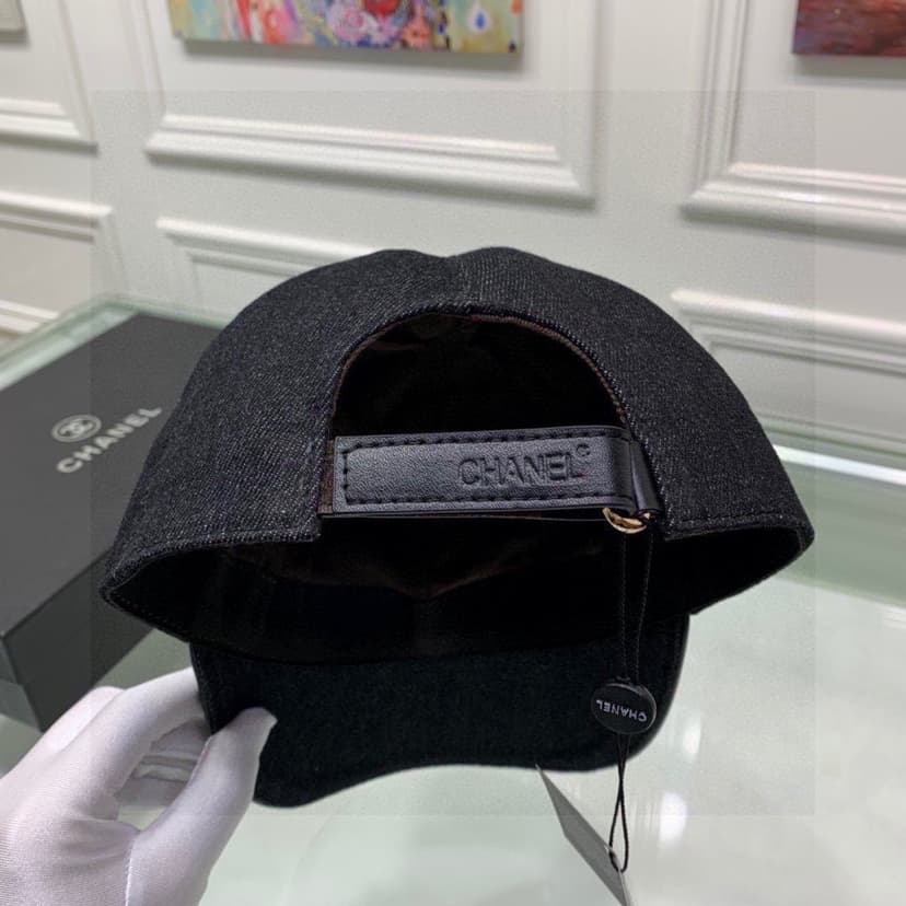 Chanel Cap Black
