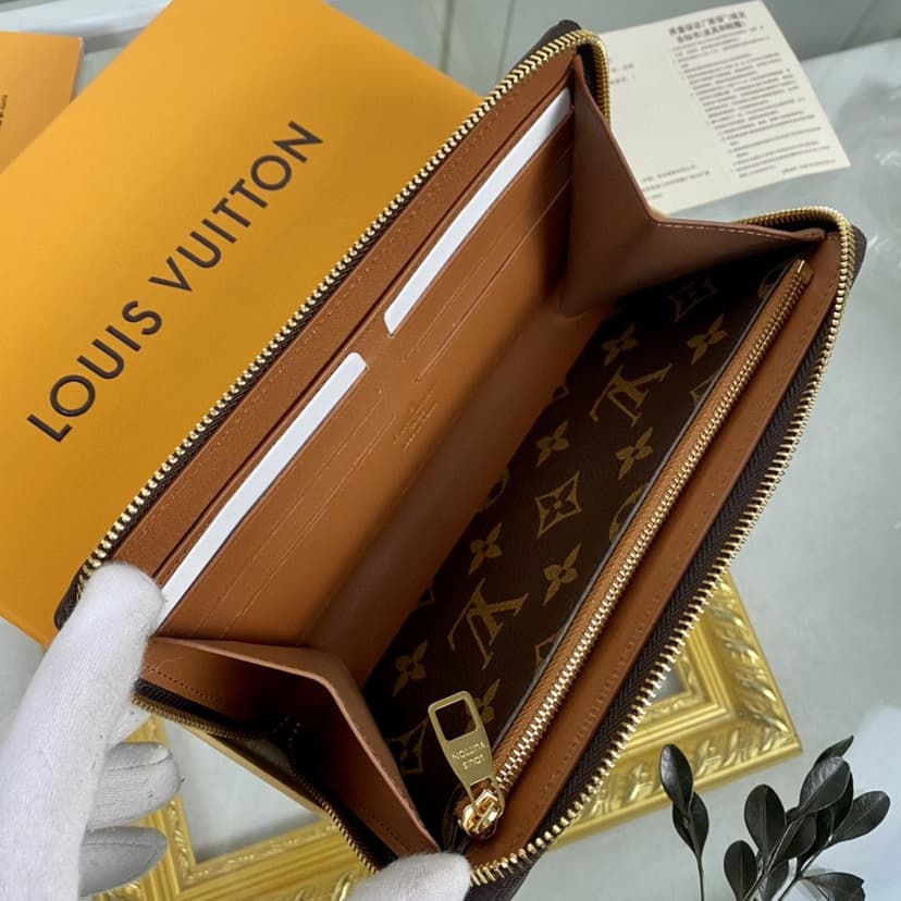 Louis Vuitton Zippy Wallet Trunk Monogram Canvas For Men, Men's Wallet 7.7in/19.5cm LV