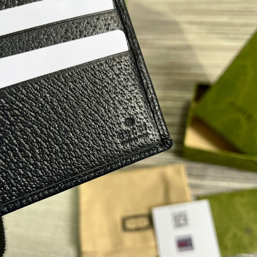 Gucci Ophidia GG Wallet Beige and Blue For Men 4.3in/11cm GG 597606 96IWN 4076