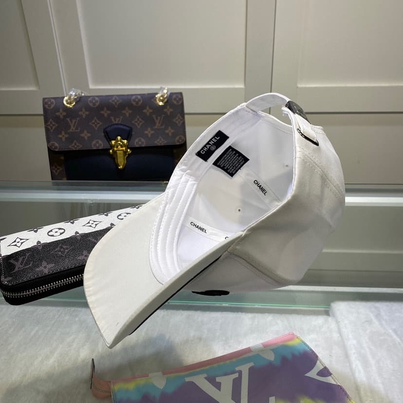 Chanel Cap White