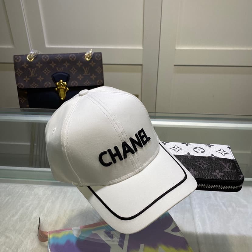 Chanel Cap White