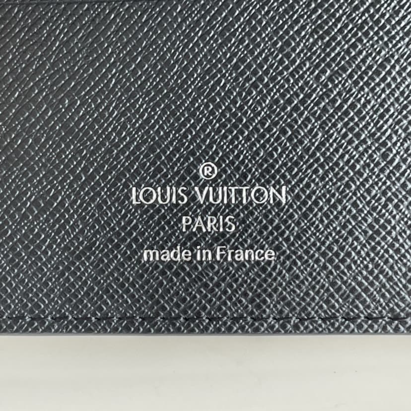 Louis Vuitton Amerigo Wallet Monogram Eclipse For Men, Men's Wallet 4.7in/11.5cm LV