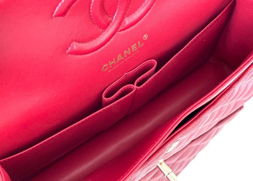 Chanel Classic Handbag 26cm Red A01112