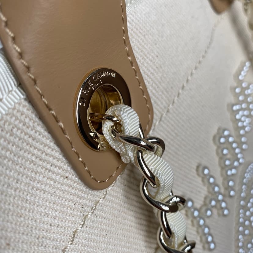 Chanel Deauville Tote Bag Beige