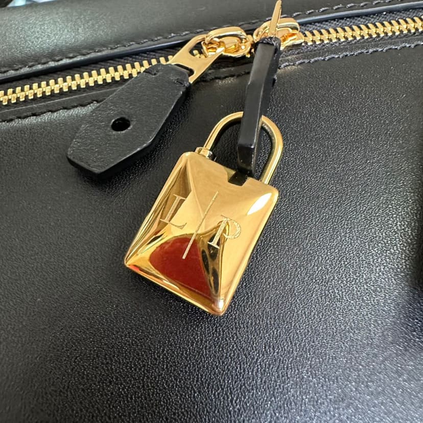 [True-to-ORIGINAL]Loro Piana Extra Bag L27 Black For Women 10.6 in/ 27 cm FAN3462 8000