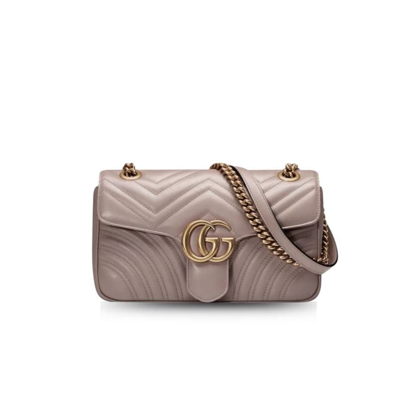 Gucci GG Marmont Matelassé Shoulder Bag Dusty Pink 443497 DTDIT 5729