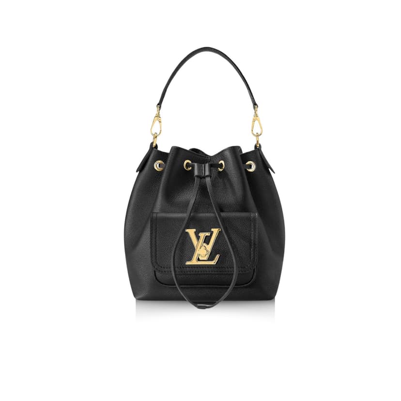 Louis Vuitton Lockme Bucket Black M57687