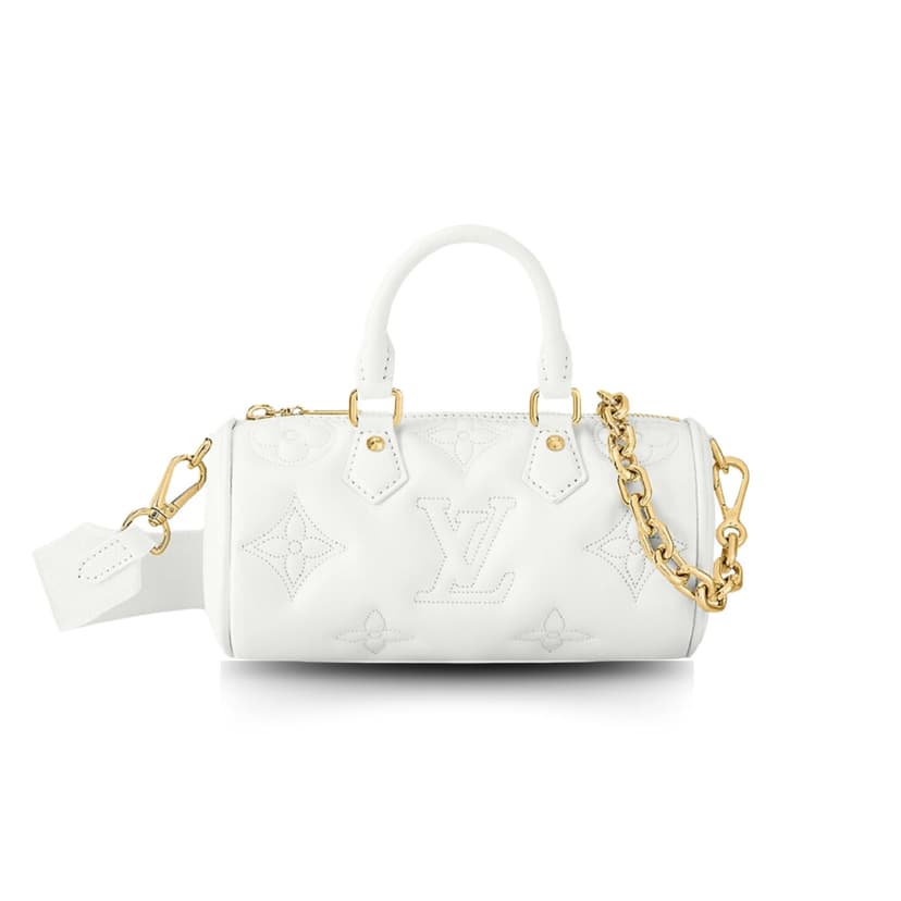 Louis Vuitton Papillon BB Bag Classic Monogram White M59827