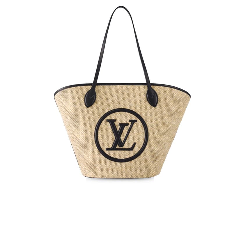 Louis Vuitton Saint Jacques Raffia Beige For Women, Women's Handbags, Shoulder And Crossbody Bags 22.4in/57cm LV