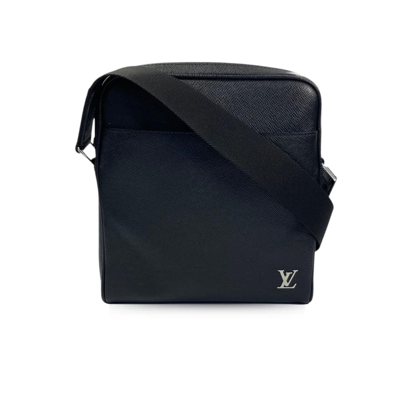 Louis Vuitton Alex Messenger BB Taiga Black M30265