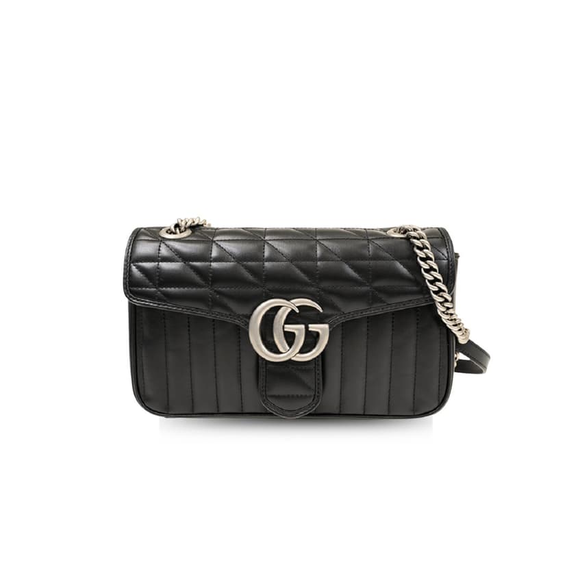 Gucci GG Marmont Small Shoulder Bag Black 443497 UM8AN 1000