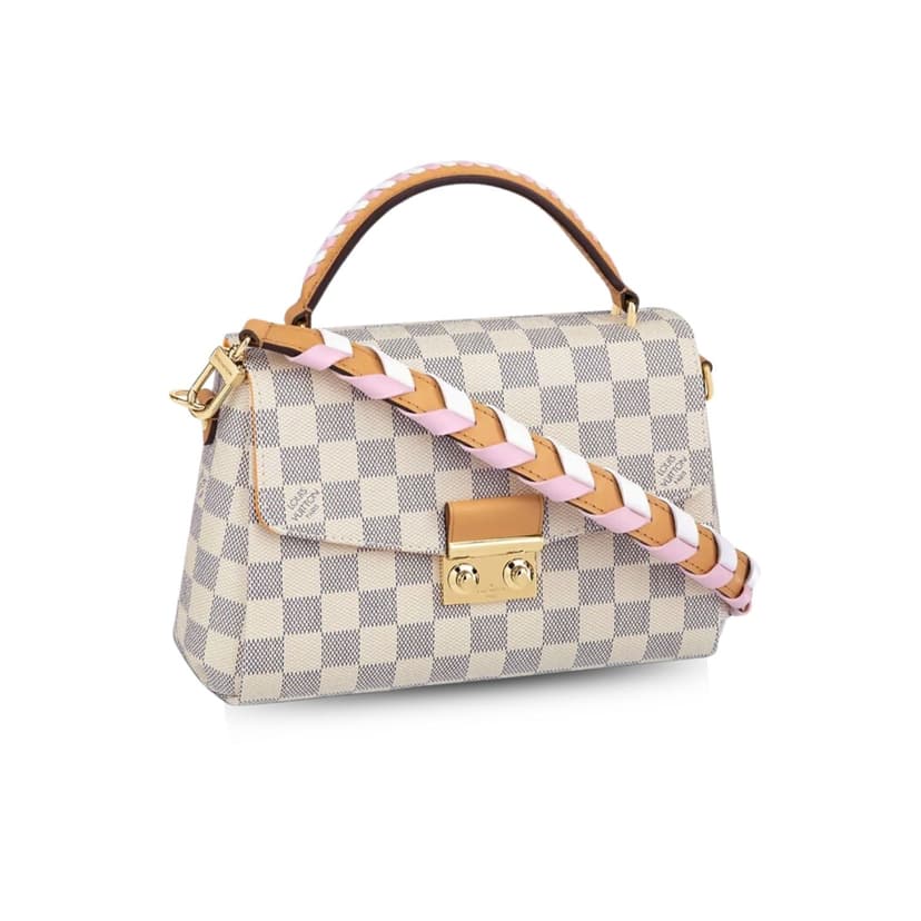 Louis Vuitton Croisette Damier Azur Canvas Pink N50053