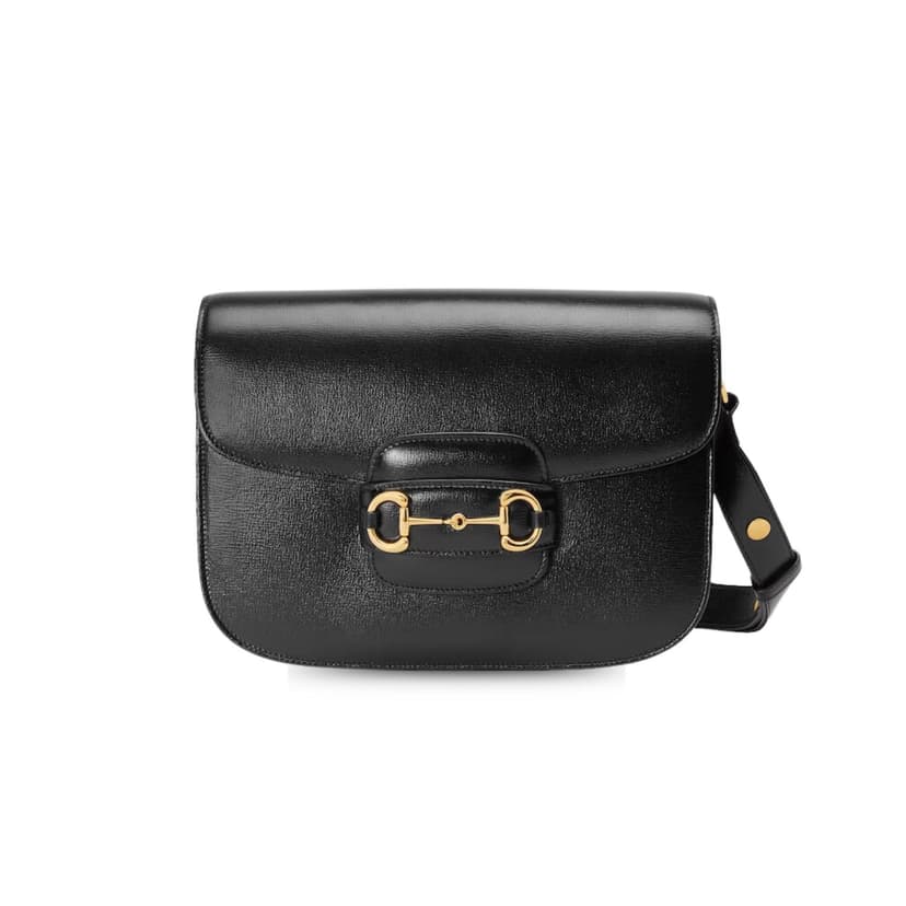 Gucci Horsebit 1955 Shoulder Bag Black 602204 1DB0G 1000