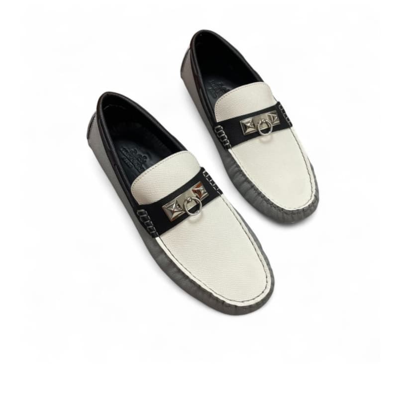 Hermes Irving Loafer Grey/White For Men