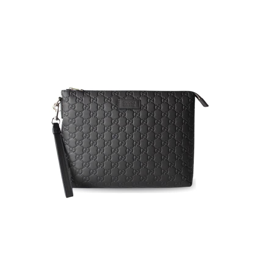 Gucci Animalier Pouch Full Black For Men, Men's Pouch 12in/30.5cm GG