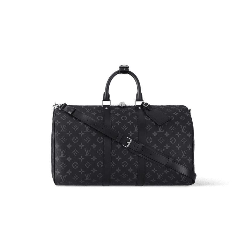 Louis Vuitton Keepall Bandouliere 45 Monogram Eclipse Canvas M40569