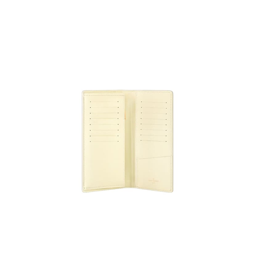 Louis Vuitton Brazza Wallet Cream For Women 3.9 Inches/ 10 Cm M83335