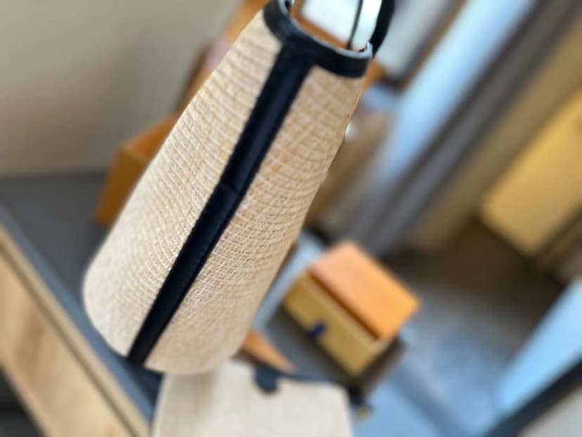 Louis Vuitton Saint Jacques Raffia Beige For Women, Women's Handbags, Shoulder And Crossbody Bags 22.4in/57cm LV