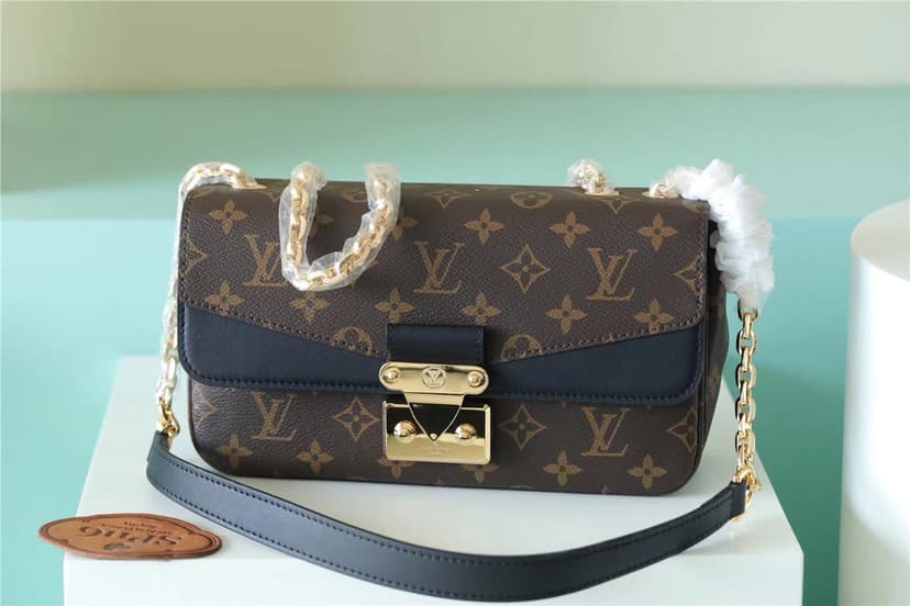 Louis Vuitton Marceau Monogram Canvas Black M46126