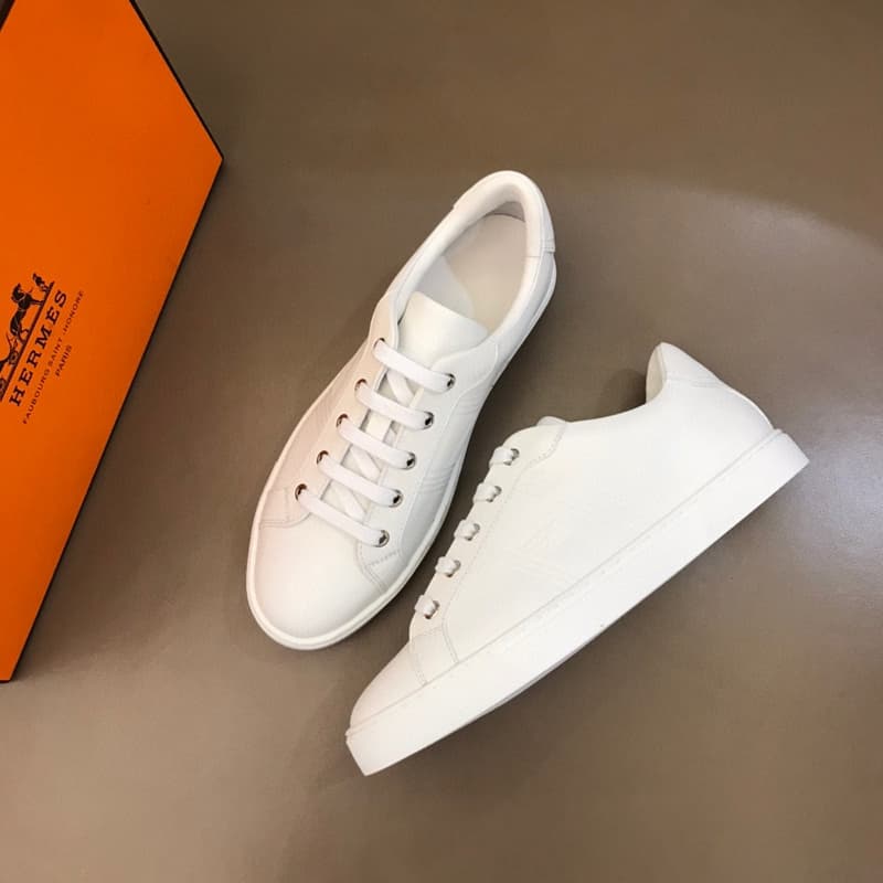 Hermes Avantage Sneaker White For Men H201459ZH01395