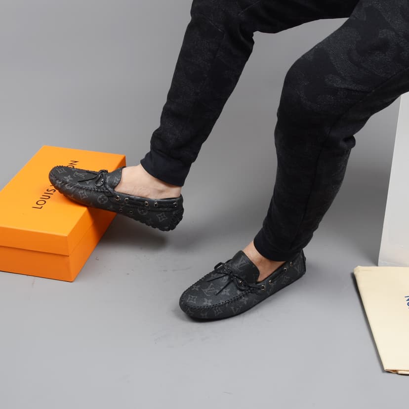 Moccasin Loafers Black Virgil Abloh For Men