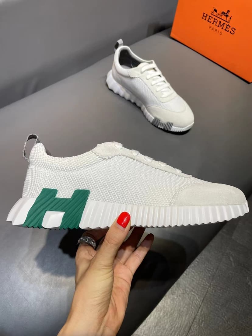 Hermes Bouncing Sneaker Beige For Men