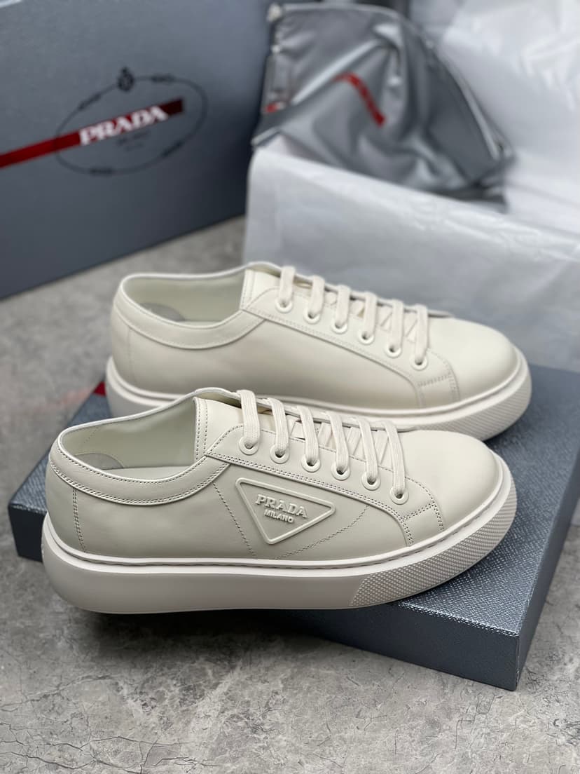 Prada Sneakers White For Men 1.8in/45mm PRD