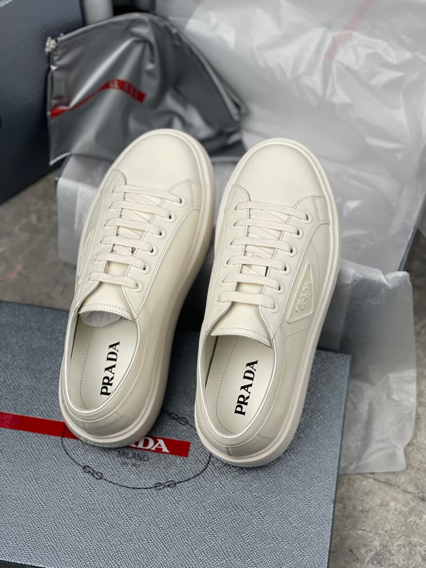 Prada Sneakers White For Men 1.8in/45mm PRD