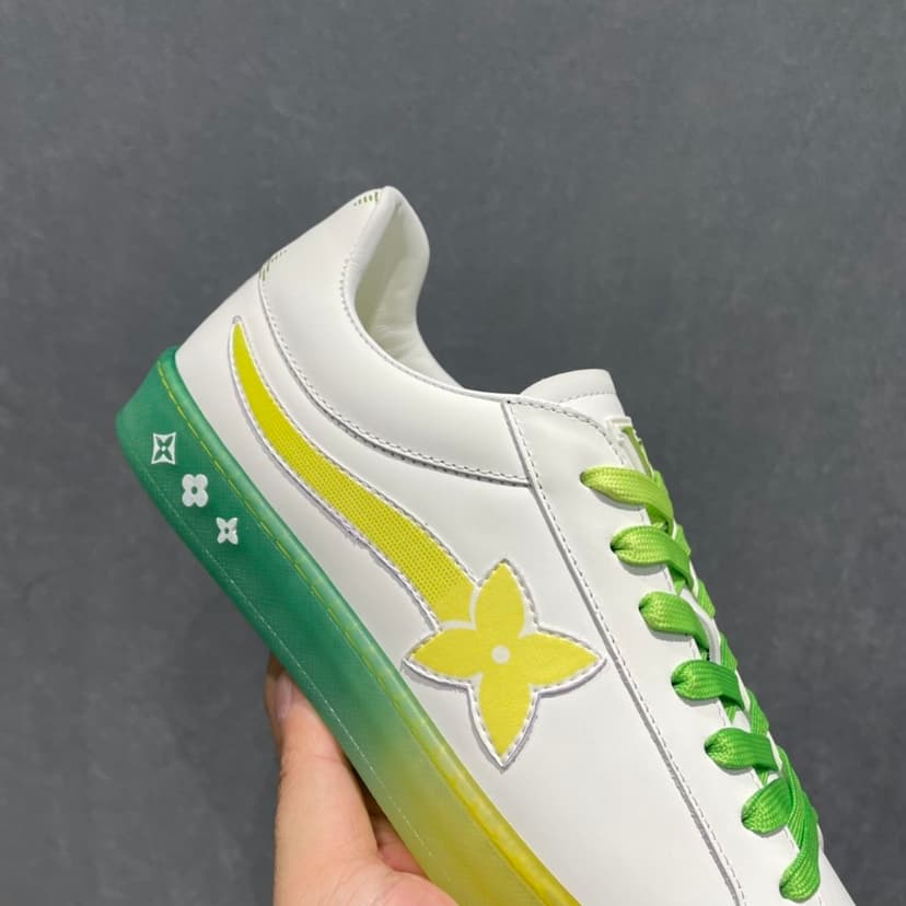 Louis Vuitton Luxembourg Samothrace Sneaker Yellow For Men LV 1A9G2C