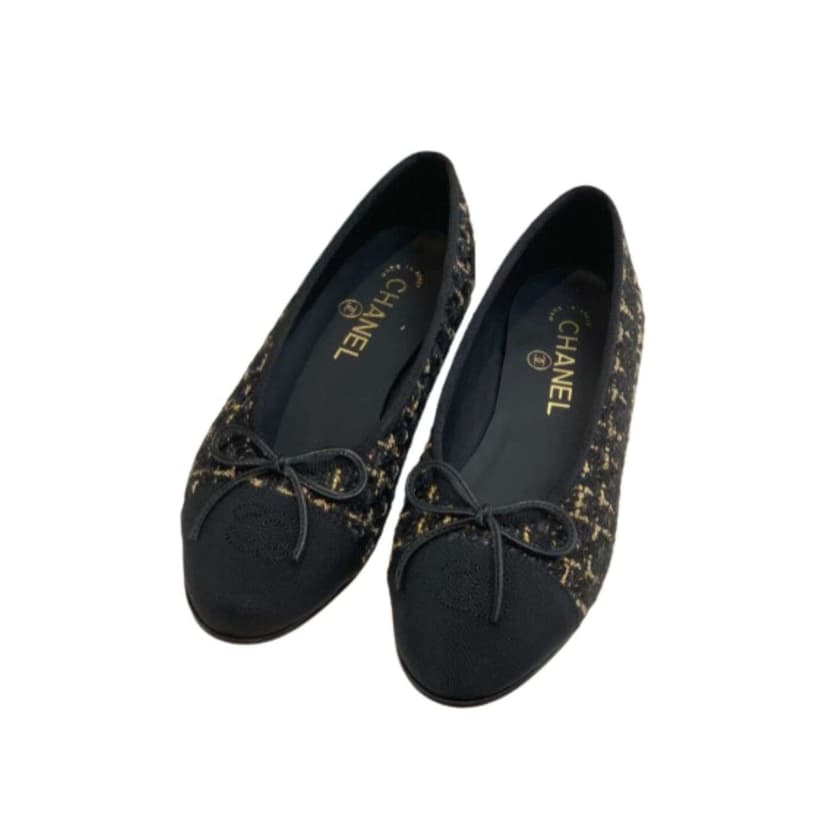 Chanel Ballet Flats Brown For Women