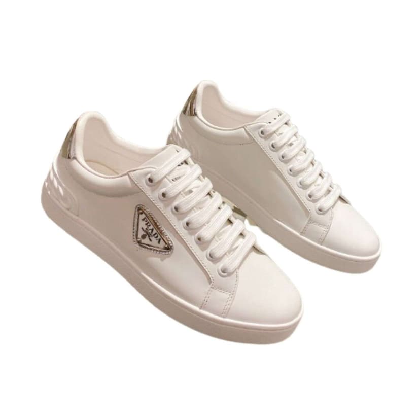 Prada Fyre Low Heel Sneaker White For Women