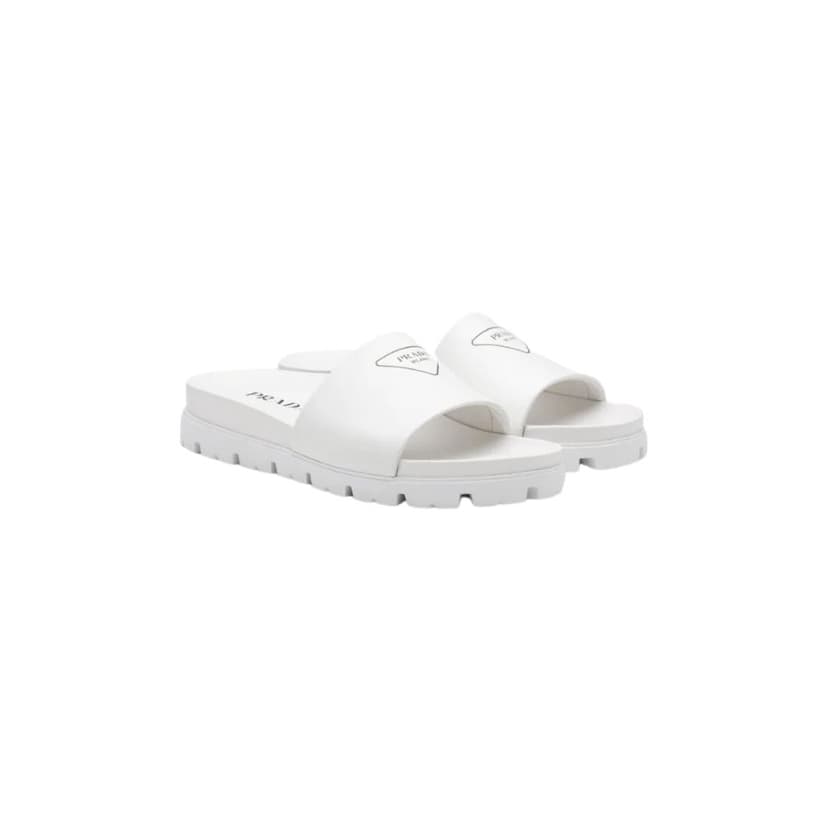 Prada Leather Slide Sandals For Men- 2X3060_A21_F0009