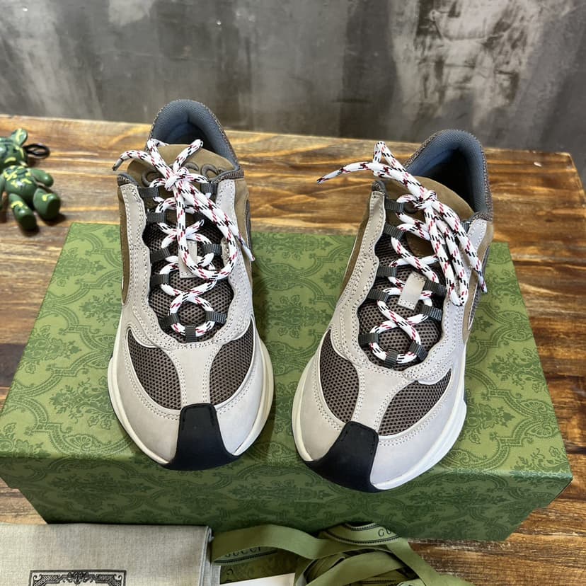 Gucci Run Sneaker Grey For Men