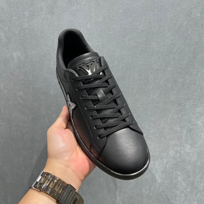 Louis Vuitton Luxembourg Samothrace Sneaker Black For Men LV