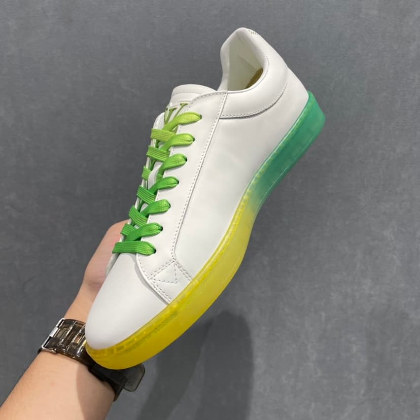 Louis Vuitton Luxembourg Samothrace Sneaker Yellow For Men LV 1A9G2C