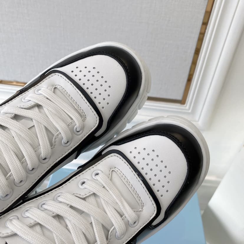 Prada Women's Gabardine Sneakers Black For Women LV