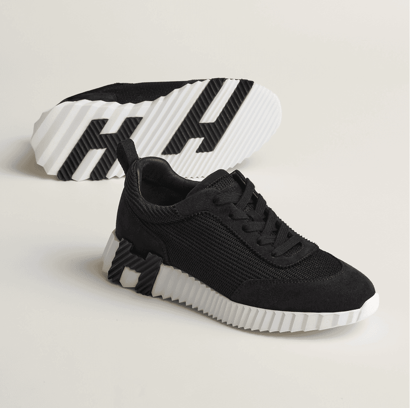 Hermes Bouncing Sneakers Black For Men